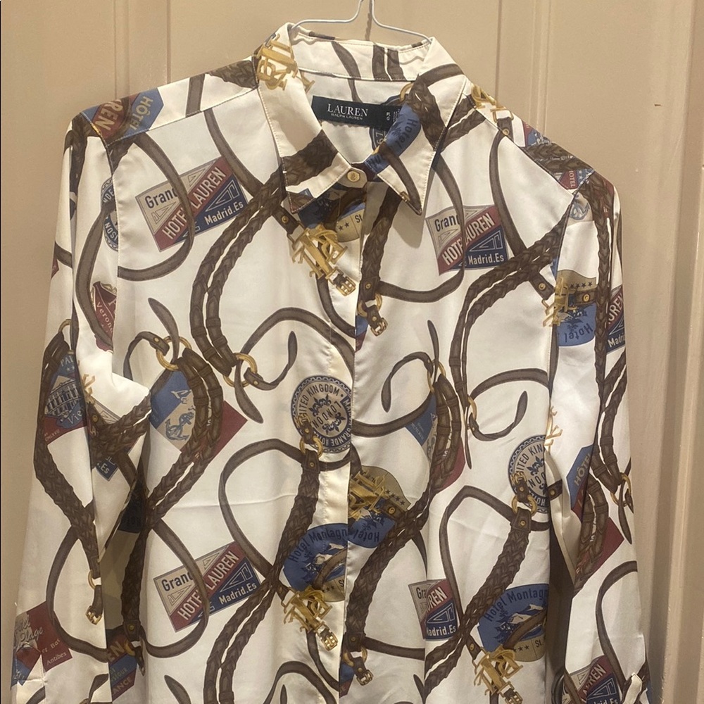 Ralph Lauren Womens "Belt Shirt"